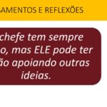 Contra a Maré com Lopa – O chefe sempre tem razão